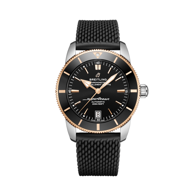 Superocean Heritage B20 Automatic 42 Black | V-DIAL-COLOR-5686 dial, UB2010121B1S1