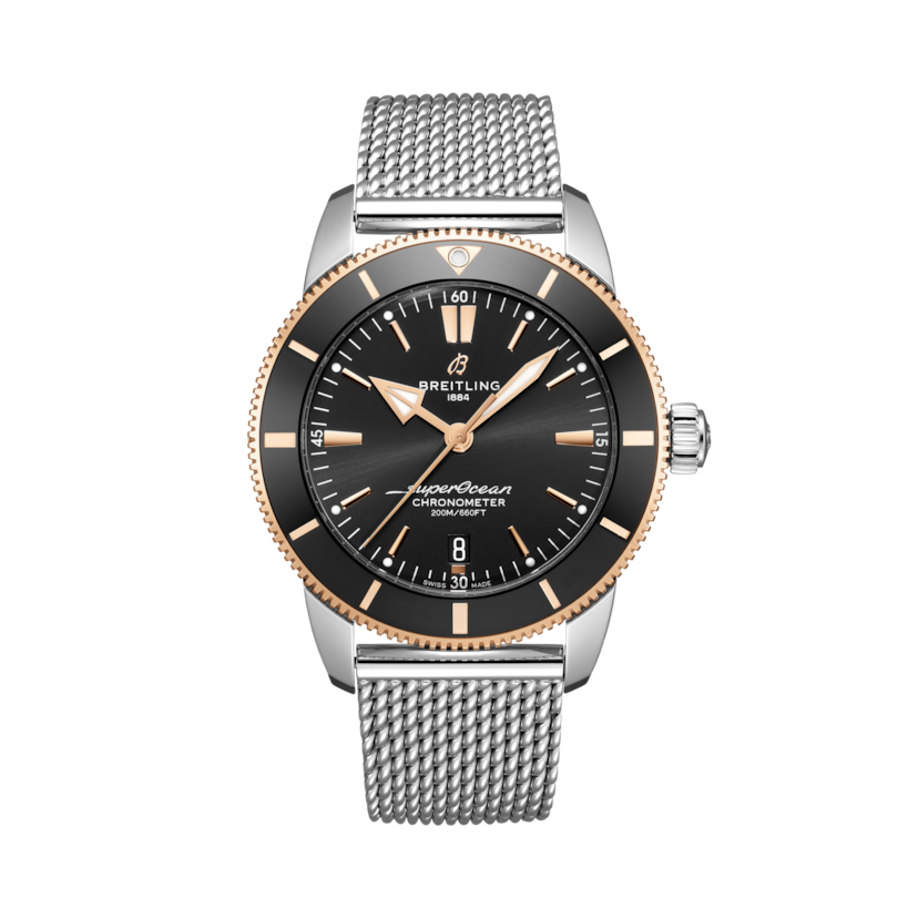 Superocean Heritage B20 Automatic 44 Black | V-DIAL-COLOR-5686 dial, UB2030121B1A1