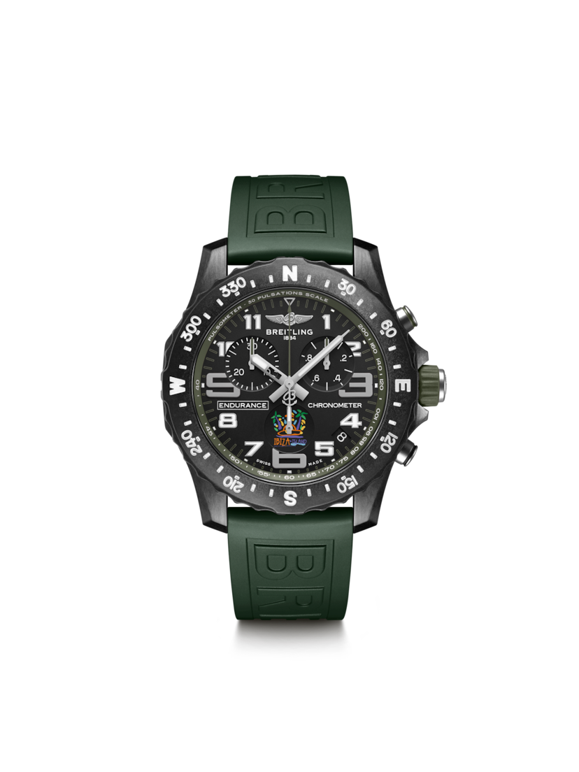 Endurance Pro 44 Ibiza Island Schwarz | V-DIAL-COLOR-5686 dial, X823102D1B1S1