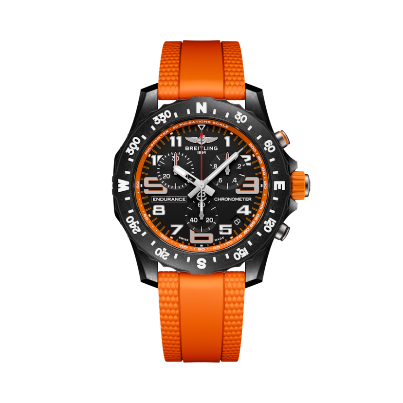 Endurance Pro 44 Black | V-DIAL-COLOR-5686 dial, X82310A51B1S2