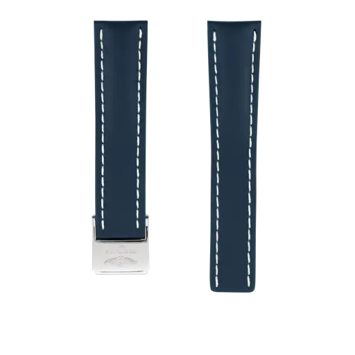 Blaues Kalbslederarmband 112X