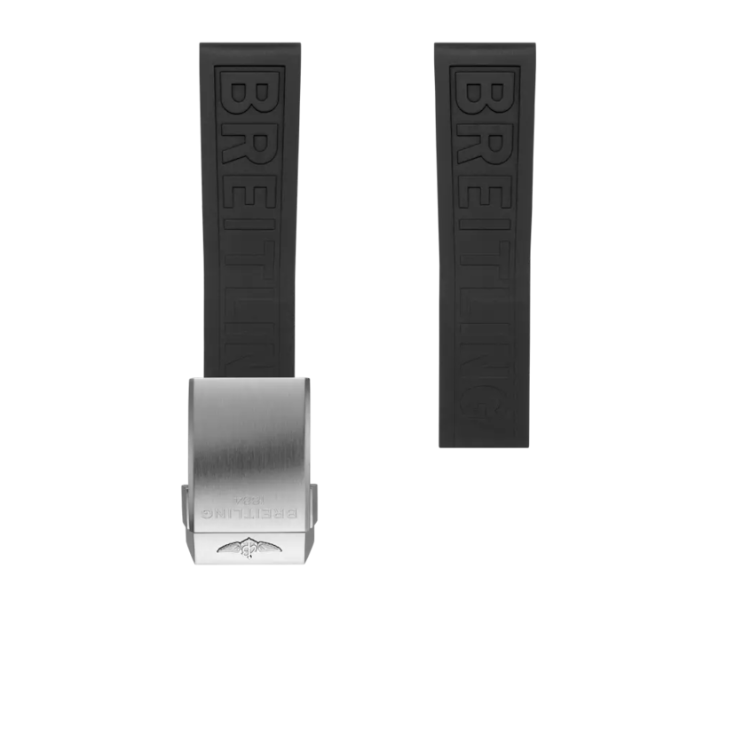 Black Diver Pro rubber strap - 151S - image 1