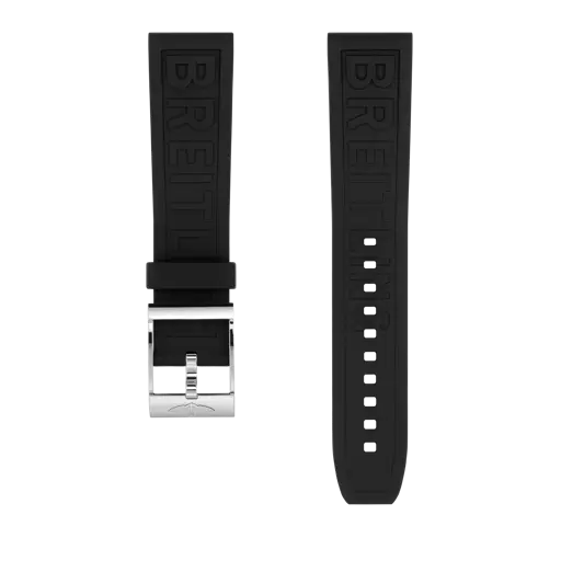 Schwarzes Diver Pro Kautschukarmband 152S