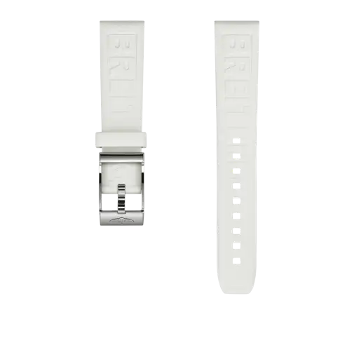Weisses Diver Pro Kautschukarmband 167S