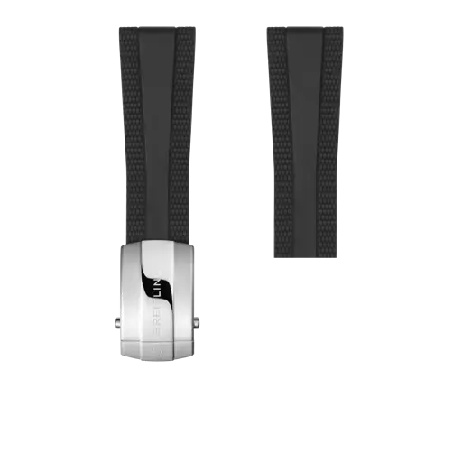 Schwarzes Kautschukarmband 168S