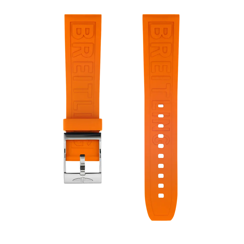 Orange Diver Pro rubber strap - 174SS - image 1