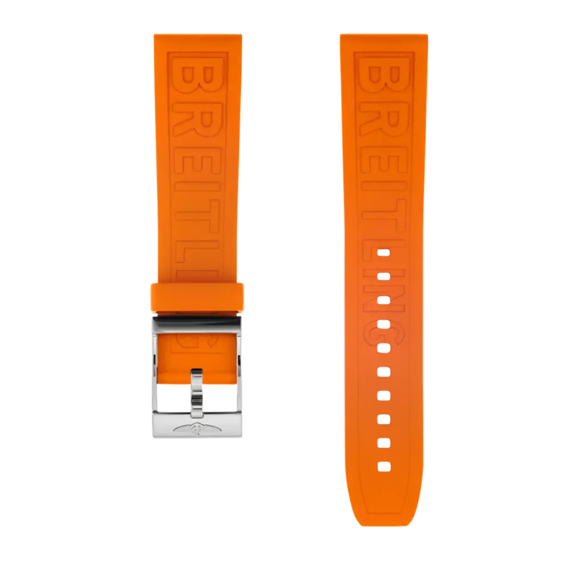 Orange Diver Pro rubber strap - 174SS - image 1