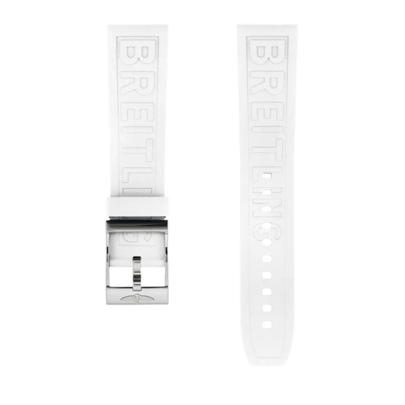 White Diver Pro rubber strap - 176S - image 1