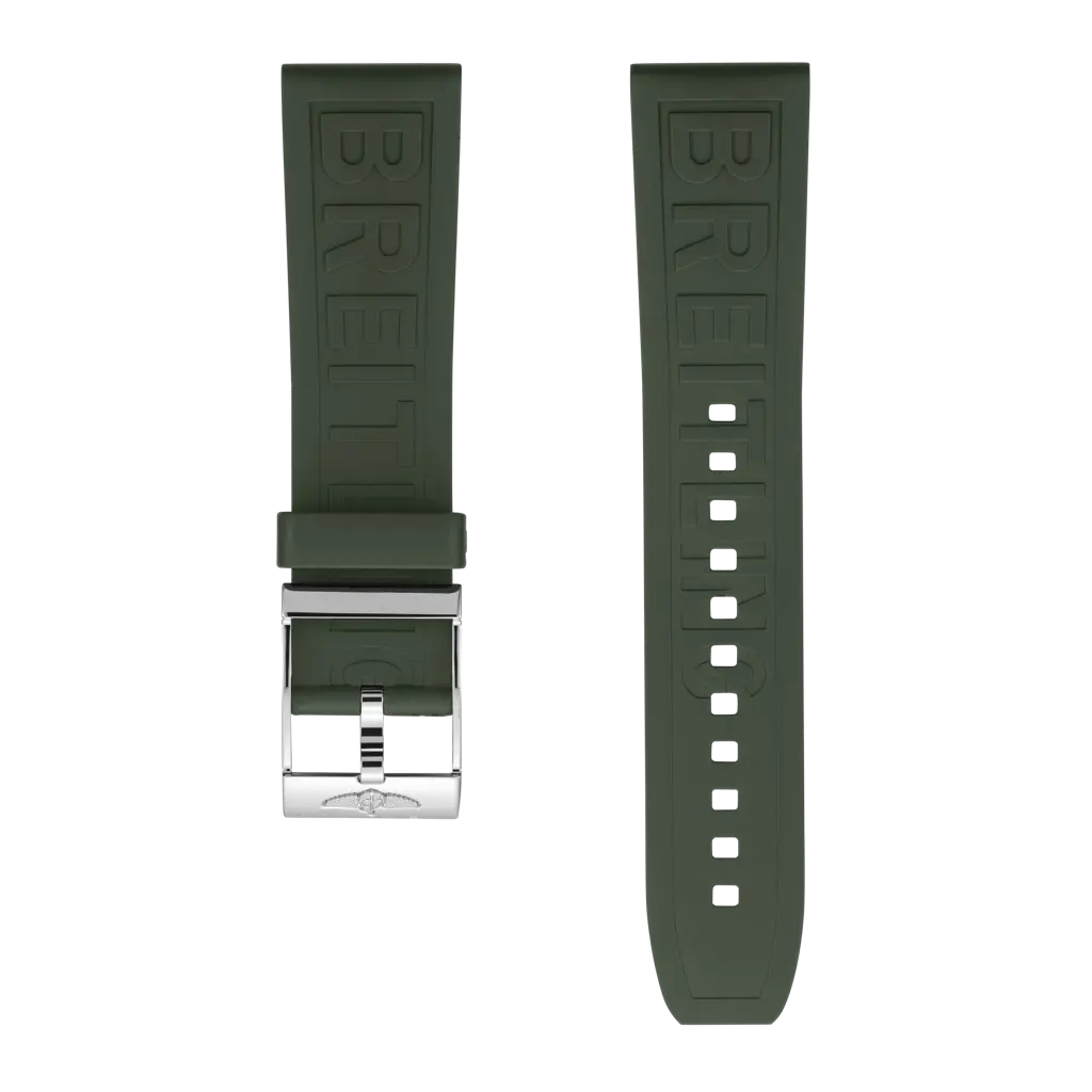 Green Diver Pro rubber strap - 188SS - image 1