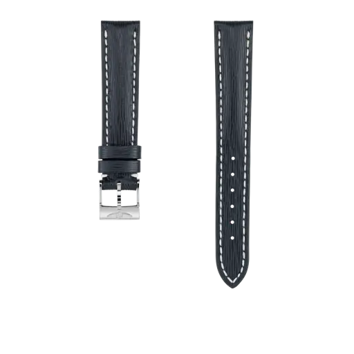 Blaues Sahara-Kalbslederarmband 210X
