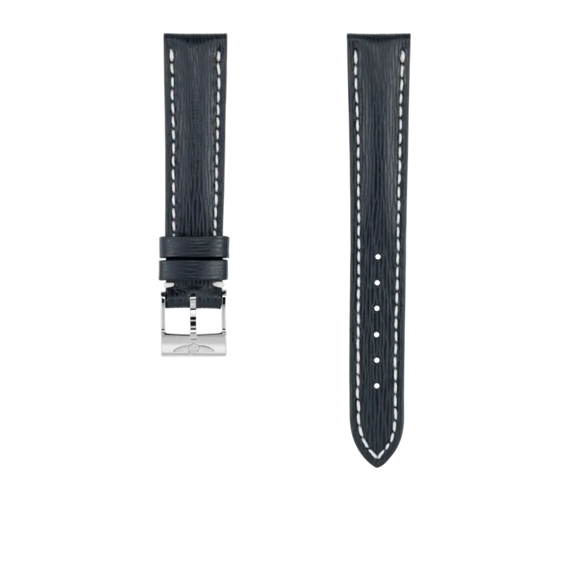 Blue sahara calfskin leather strap - 210XL - image 1