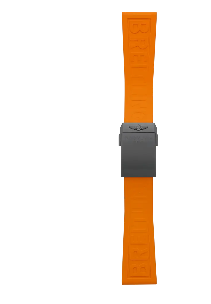 Orange Twinpro rubber strap - 241S - image 1