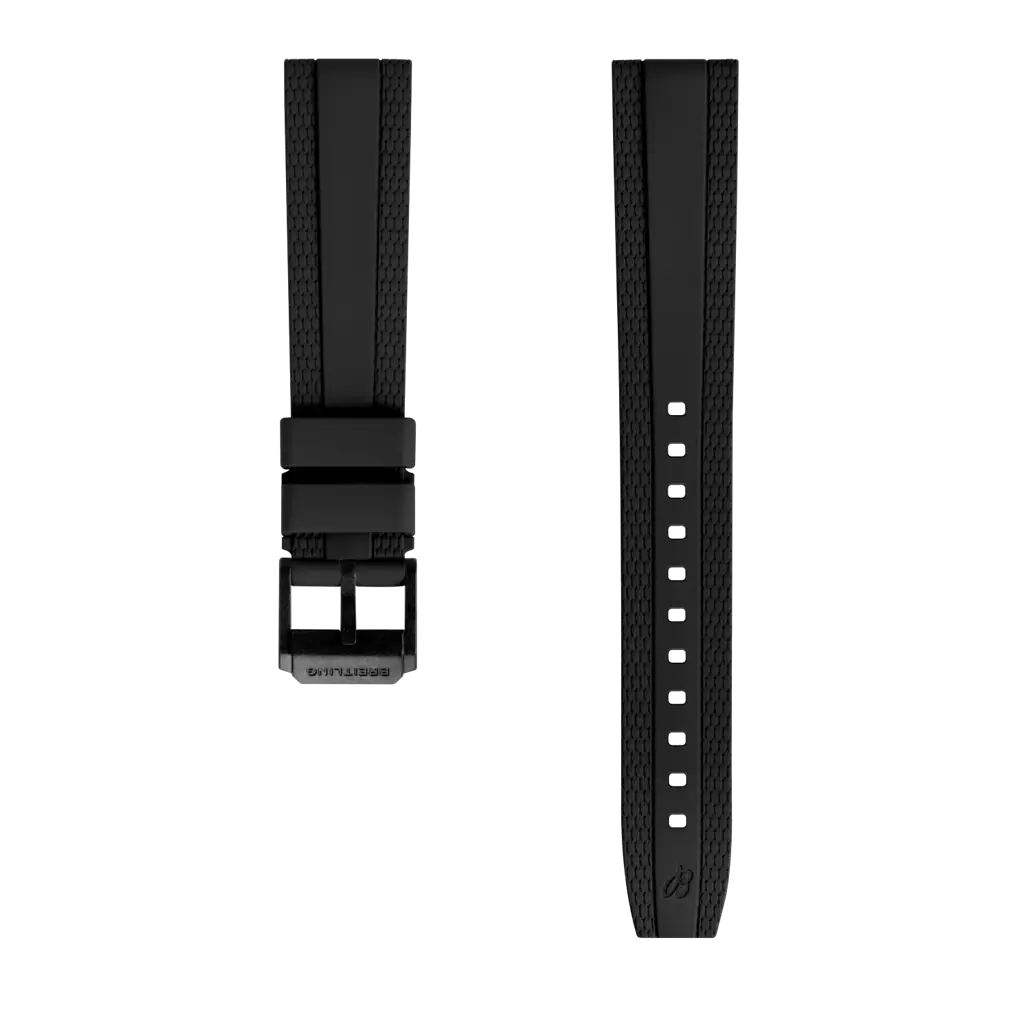Black rubber strap - 306SS - image 1