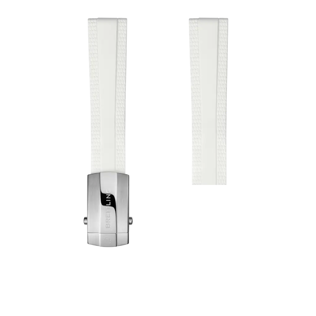 White rubber strap - 313S - image 1