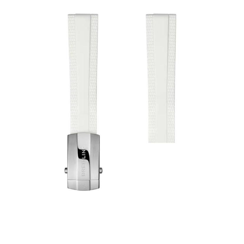 White rubber strap - 313S - image 1