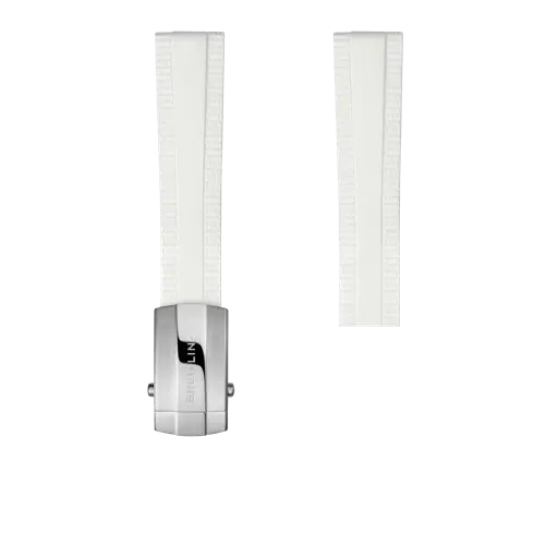 Weisses Kautschukarmband 313S