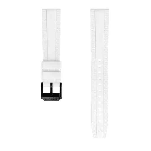 Weisses Diver Pro Kautschukarmband 314S