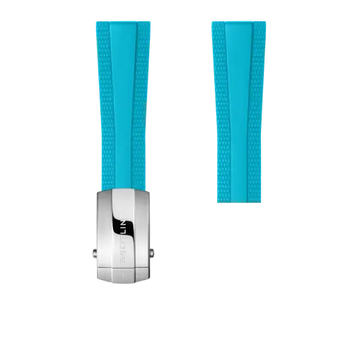 Correa de caucho Diver Pro turquesa 329S