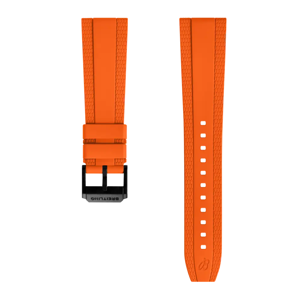 Orange Diver Pro rubber strap - 333S - image 1