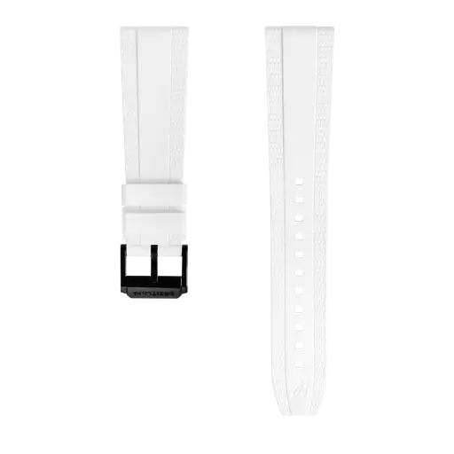 White Diver Pro rubber strap 334S