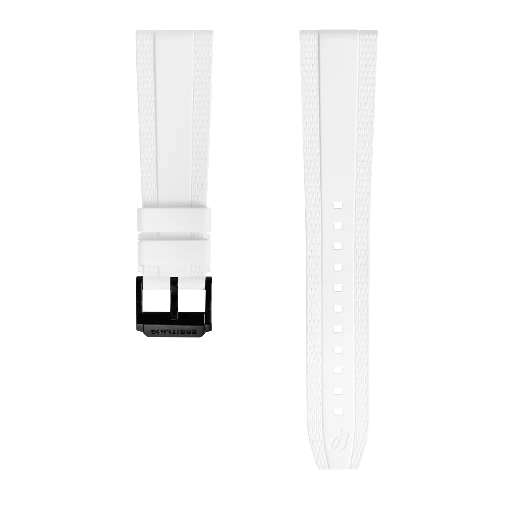 White Diver Pro rubber strap - 334S - image 1