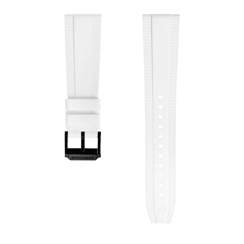 White Diver Pro rubber strap - 334S - image 1
