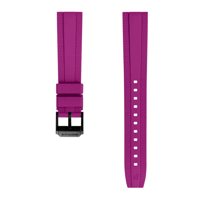 Pink Diver Pro rubber strap - 337SS - image 1