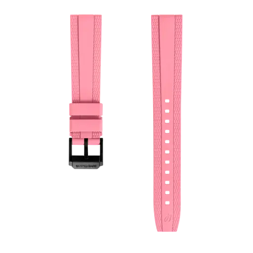 Bracelet en caoutchouc Diver Pro rose 338S