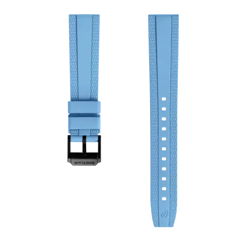 Correa de caucho Diver Pro turquesa 340S