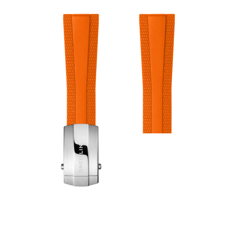 Orange Diver Pro rubber strap - 363S - image 1