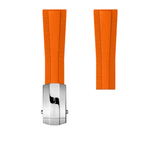 Bracelet en caoutchouc Diver Pro orange 363S