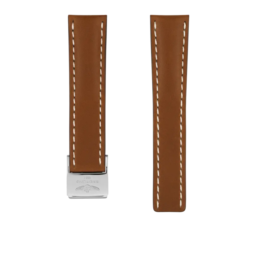 Gold novo nappa calfskin leather strap - 434X - image 1