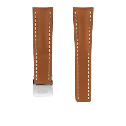 Goldenes Novonappa-Kalbslederarmband 440X