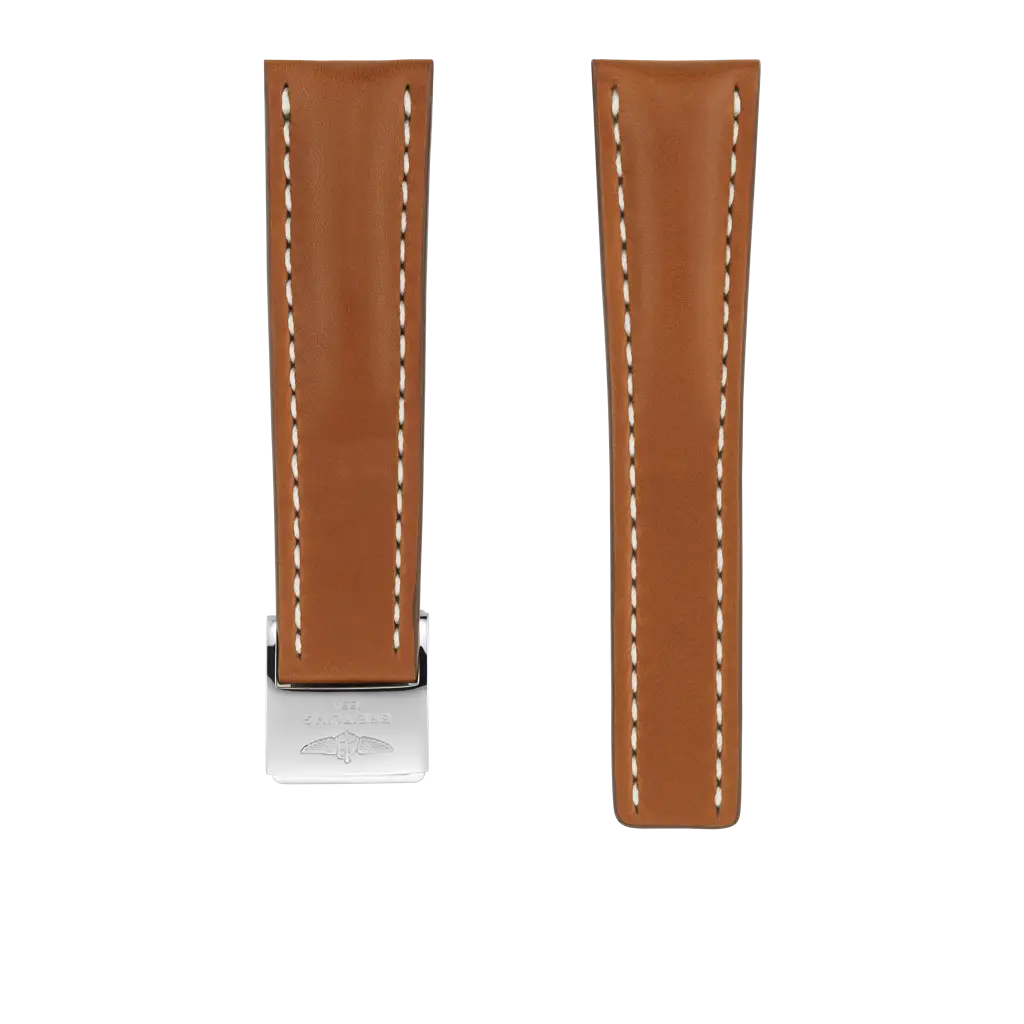 Gold novo nappa calfskin leather strap - 440XL - image 1