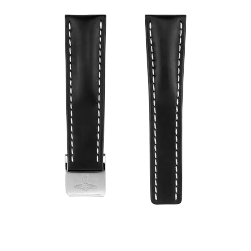 Schwarzes Novonappa-Kalbslederarmband 442X