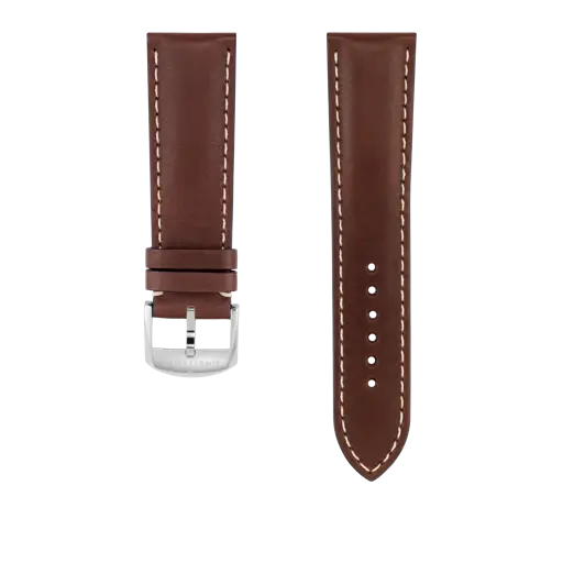 Braunes Novonappa-Kalbslederarmband 488X