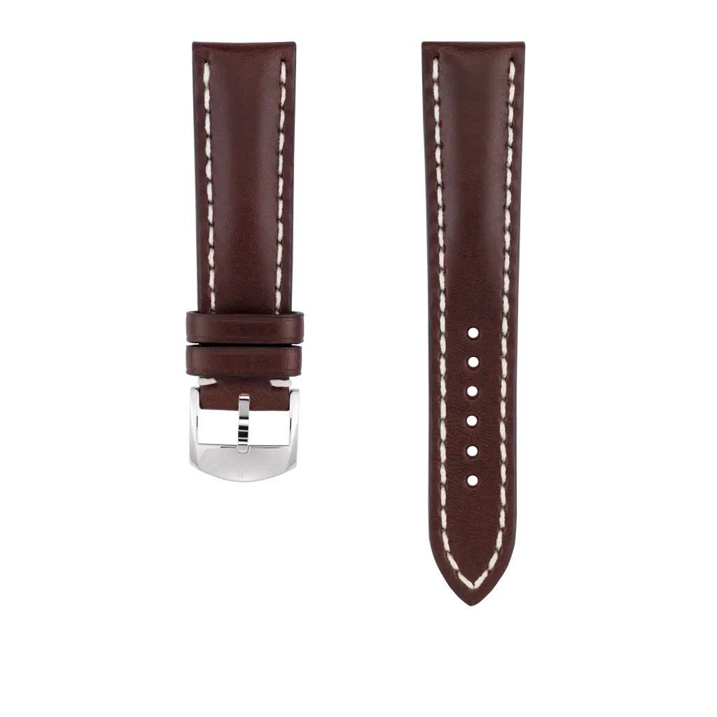 Brown Bali calfskin leather strap - 495XL - image 1