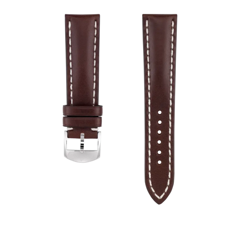 Brown Bali calfskin leather strap - 495XL - image 1