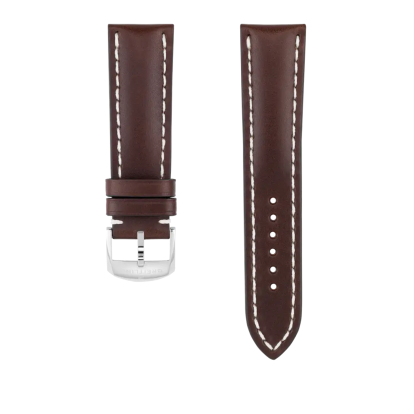 Brown Bali calfskin leather strap - 496XL - image 1