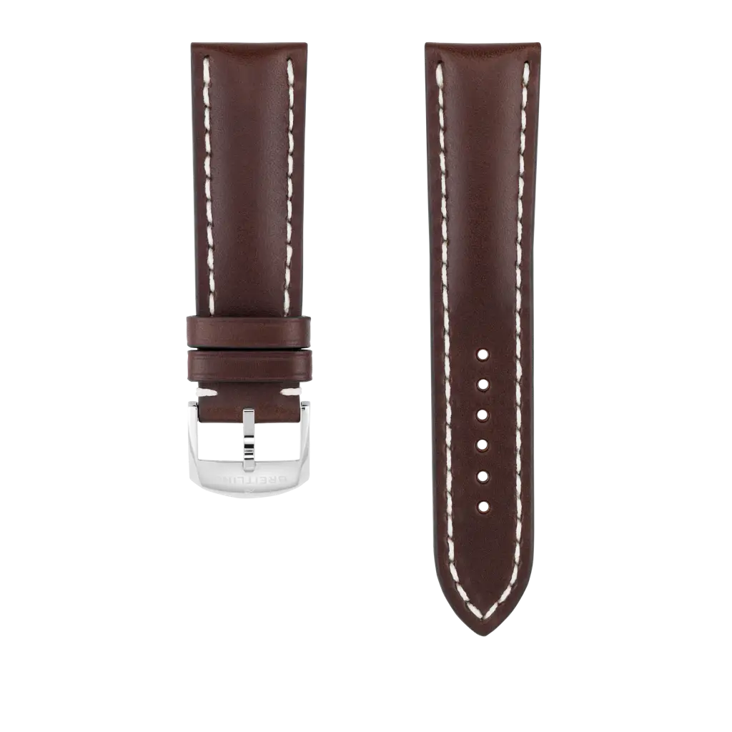 Brown Bali calfskin leather strap - 496XS - image 1