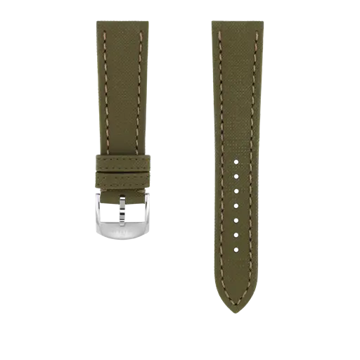 Grünes Militär-Kalbslederarmband 514X