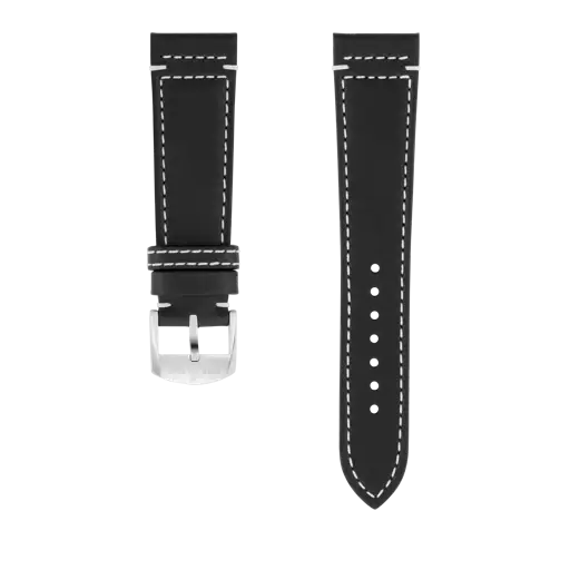 Correa de piel de becerro Drakkar negra 534X