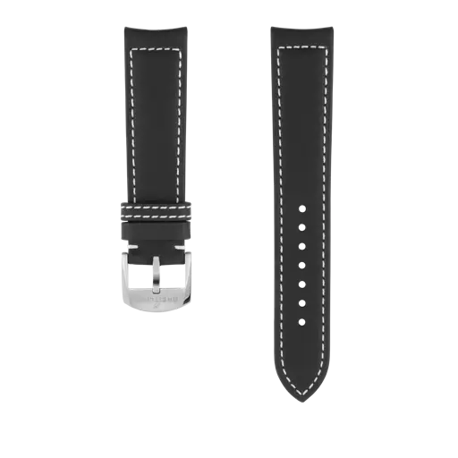 Correa de piel de becerro Drakkar negra 537X