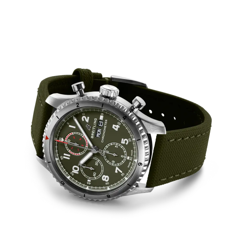 Aviator 8 Chronograph 43 Curtiss Warhawk - A133161A1L1X1 - image 3