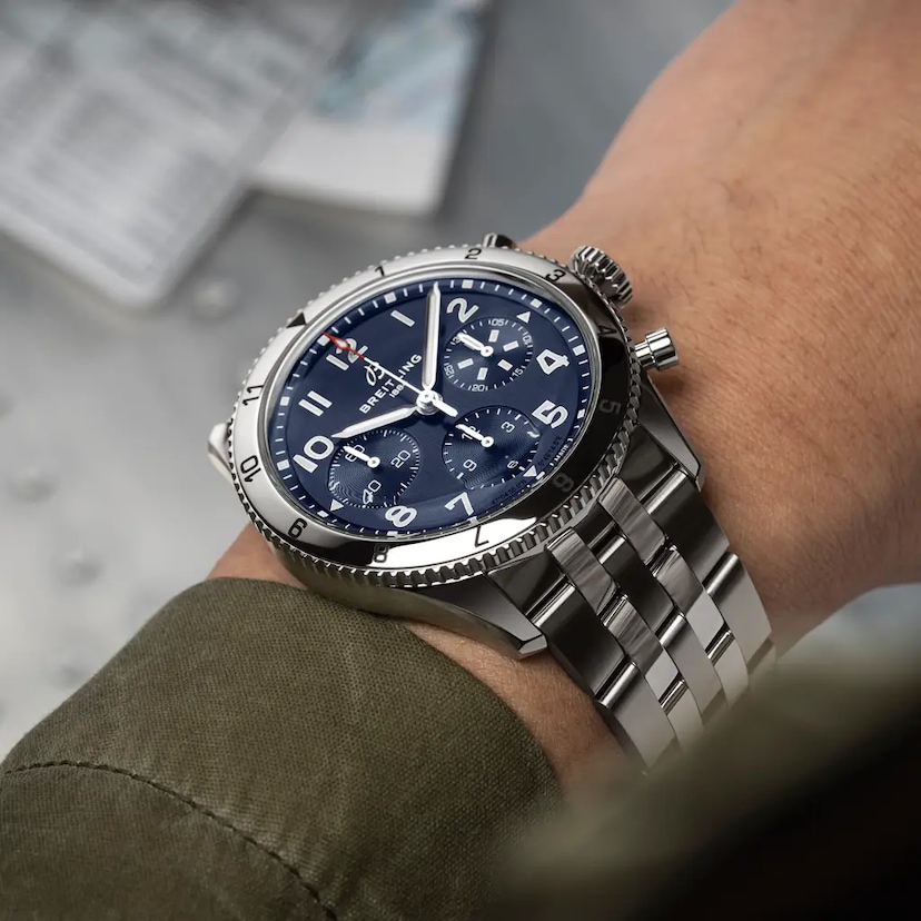 Classic AVI Chronograph 42 Tribute to Vought F4U Corsair - A233801A1C1A1 - image 5