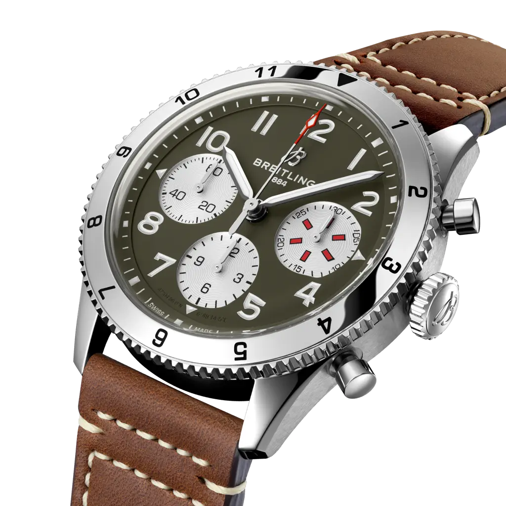 Classic AVI Chronograph 42 Curtiss Warhawk - A233802A1L1X1