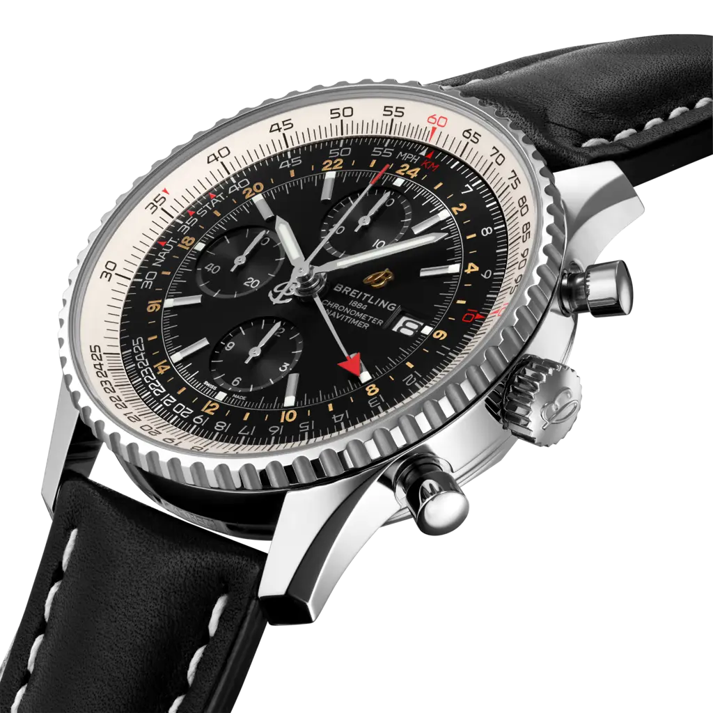 Navitimer Chronograph GMT 46 - A24322121B2X2