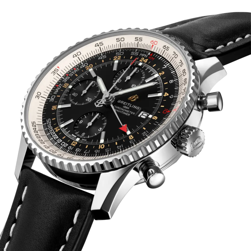 Navitimer Chronograph GMT 46 - A24322121B2X2 - image 2