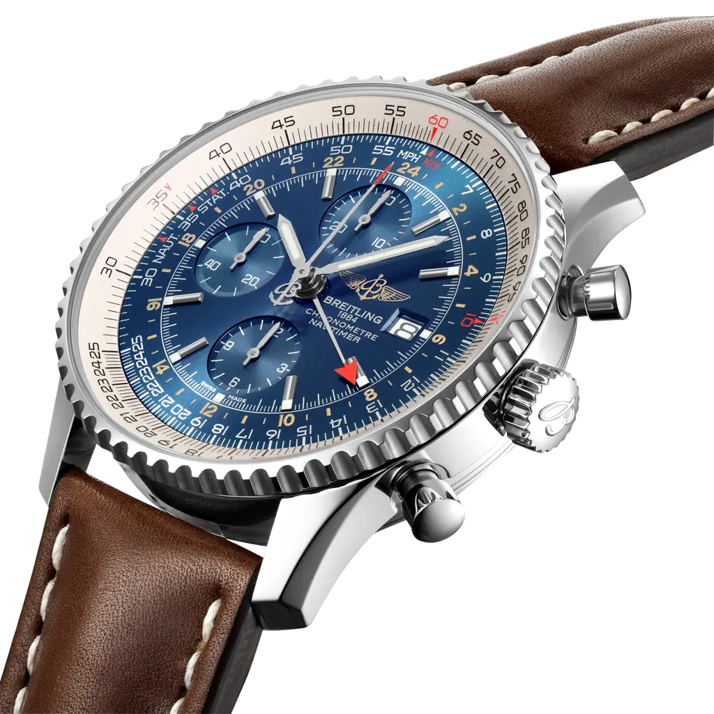Navitimer Chronograph GMT 46 - A24322121C1X2