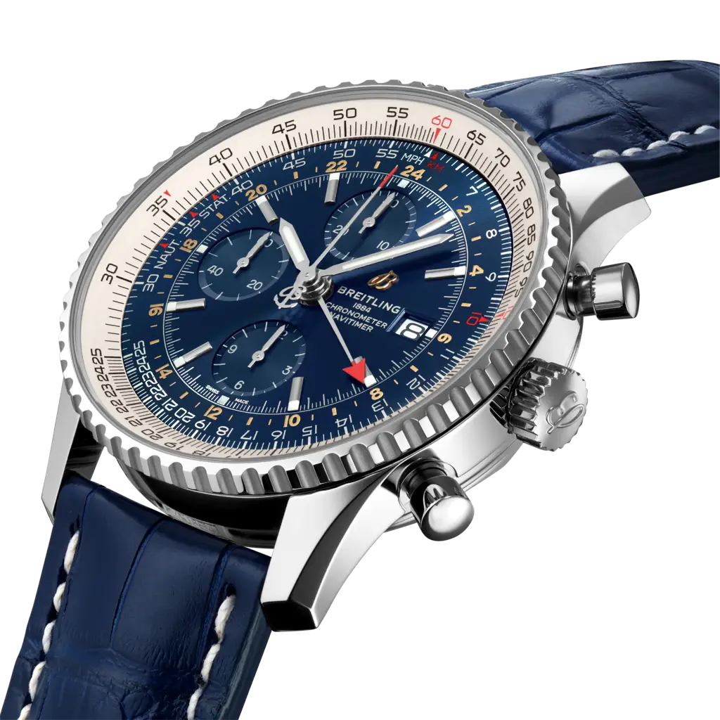 Navitimer Chronograph GMT 46 - A24322121C2P1